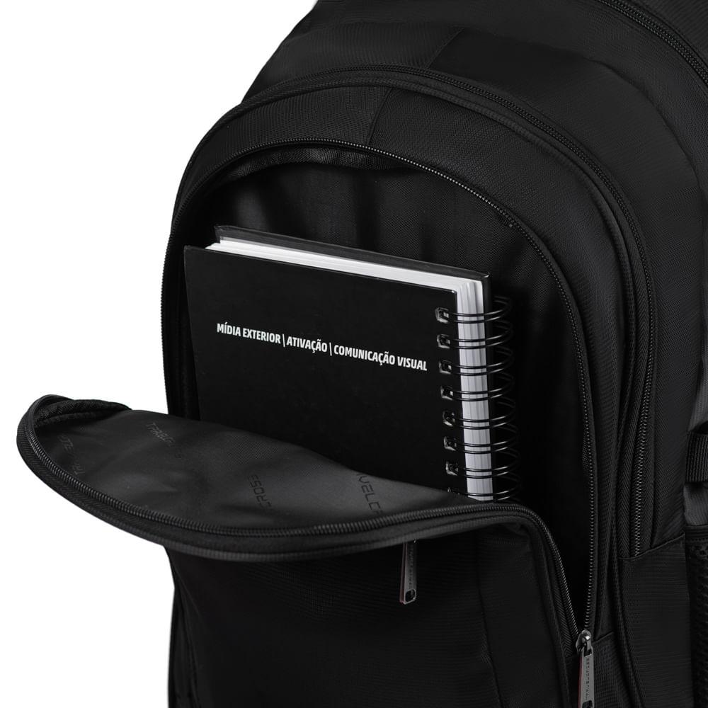 Mochila Masculina Executiva para Notebook Pulse Preta Preto
