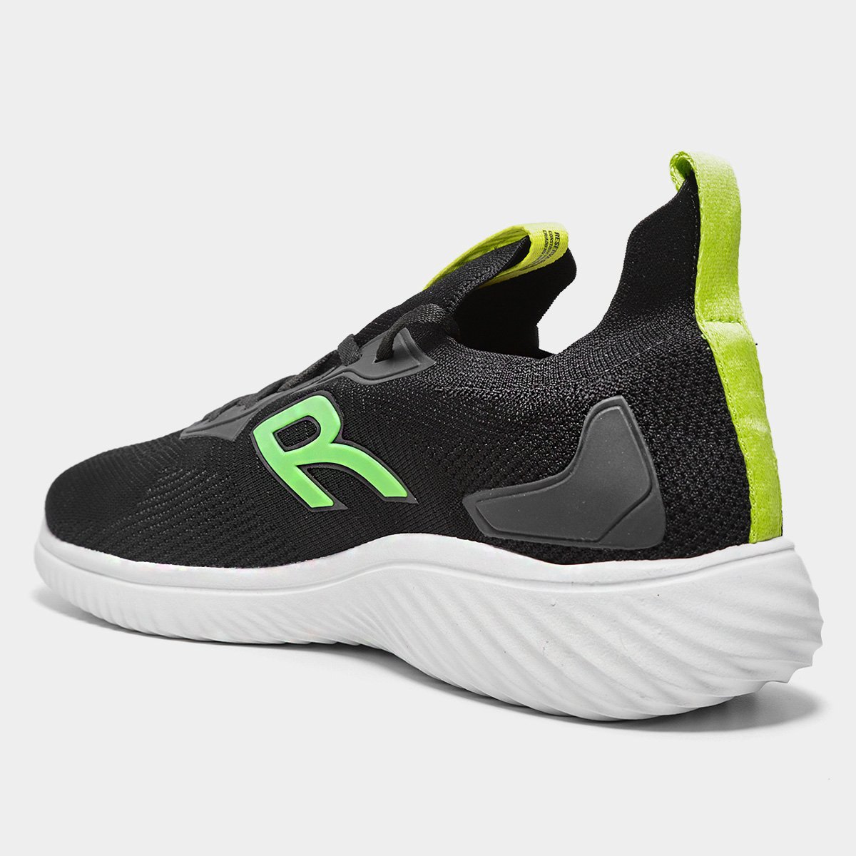 Miniatura Tênis Reserva Dash Masculino Preto+Verde Limão - 39