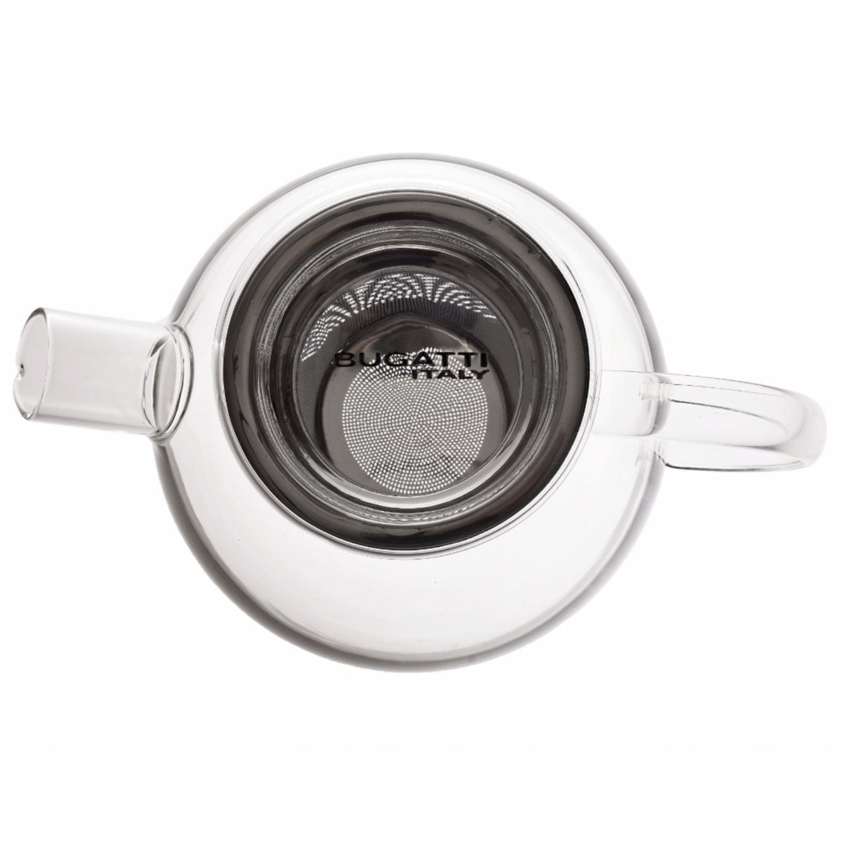 Miniatura Bule de Vidro Borossilicato com Infusor para Chá em Aço Inox 1000ml - Bugatti