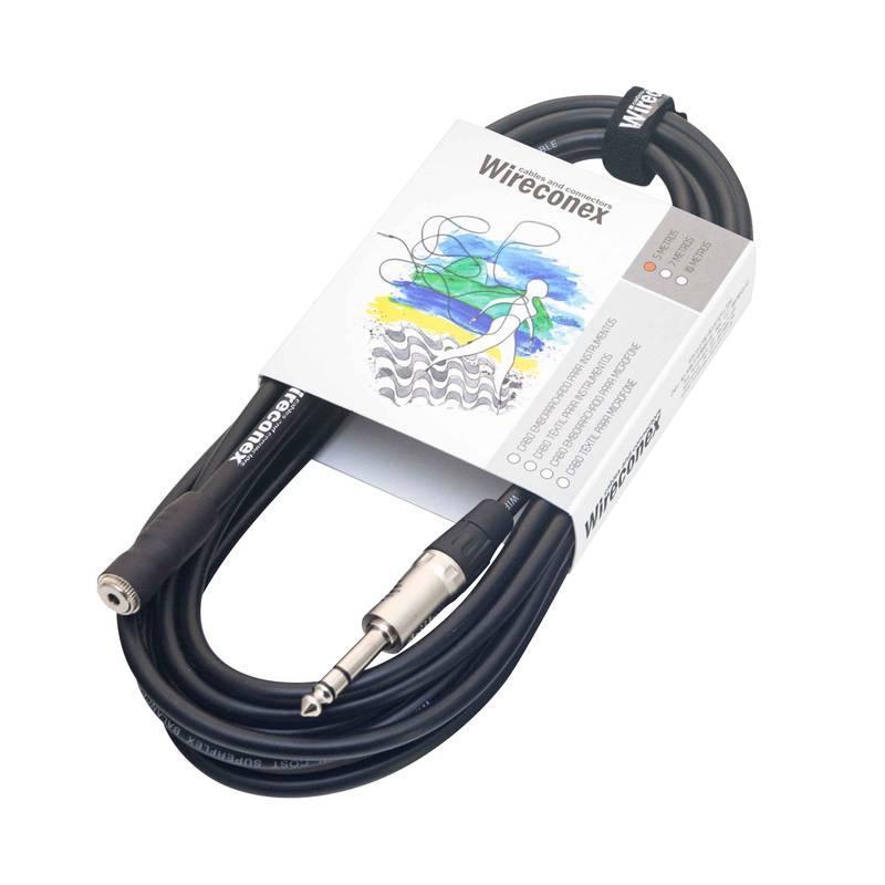 Miniatura Cabo Extensão Fone Ouvido Phc05 P10 1/4 Trs X P2 3,5