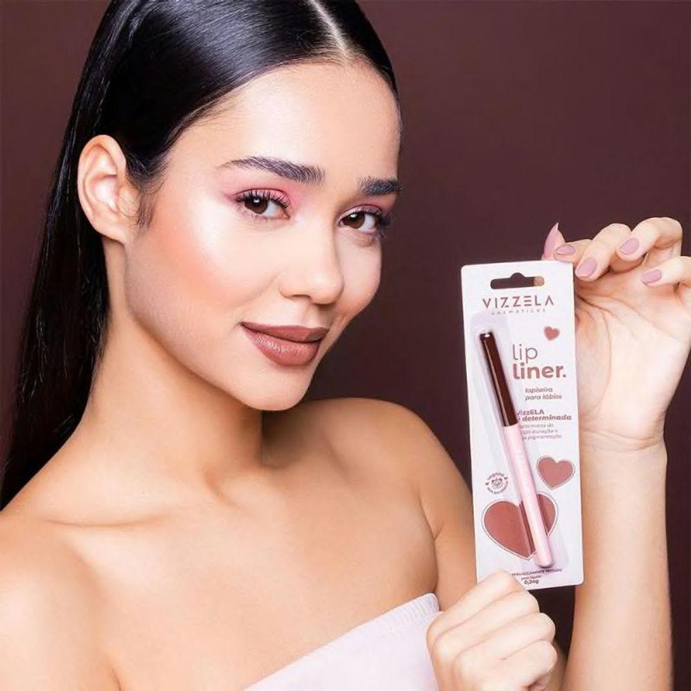 Lápis De Boca - Vizzela - Lapiseira Retrátil - Lip Liner Cor Determinada