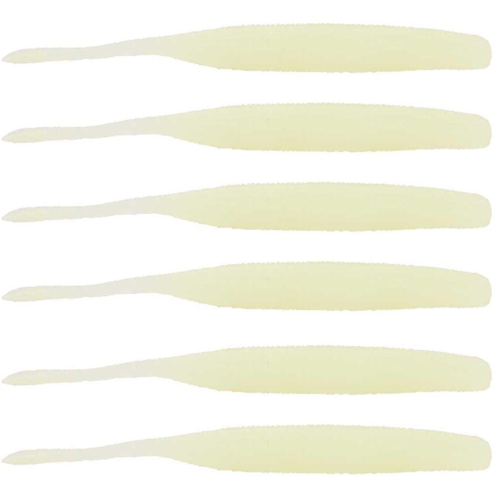 Miniatura Isca Soft Bait Maruri W182 6 Unid + 2 Anzol Jig Head W182 Cor 06