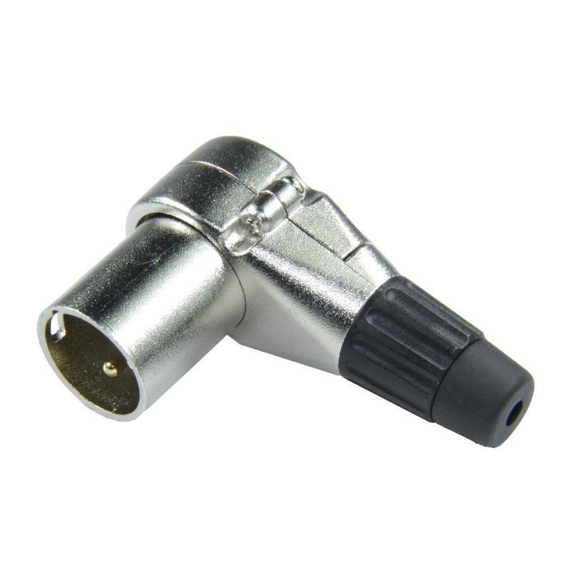 Miniatura Kit 30 Xlr Macho De Linha Em L Hx1066