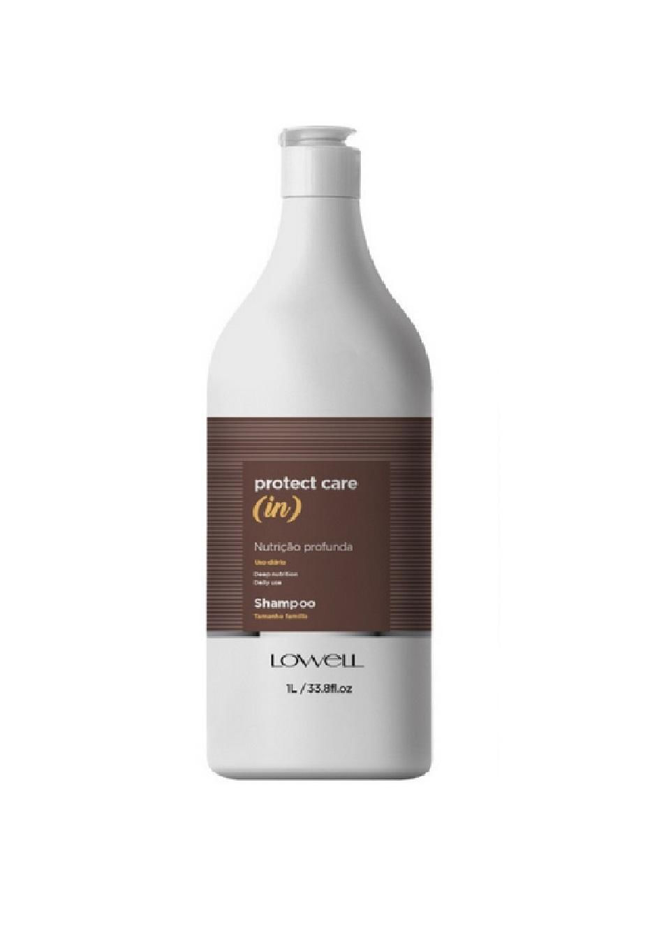 Miniatura Shampoo Lowell Nutrição 1L - Cabelos Ressecados