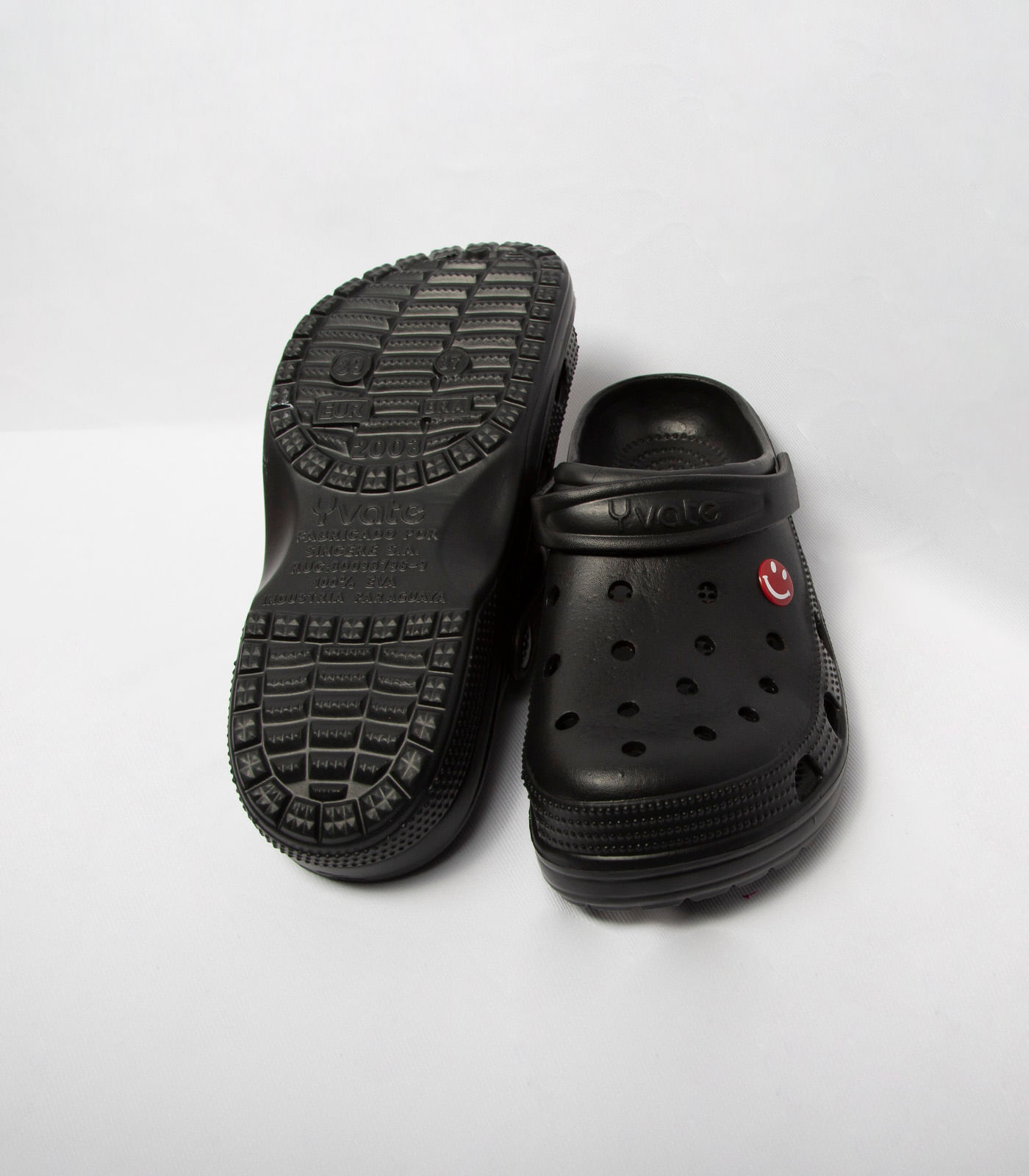 Miniatura Sandália Babuche Adulto Yvate Preto 34