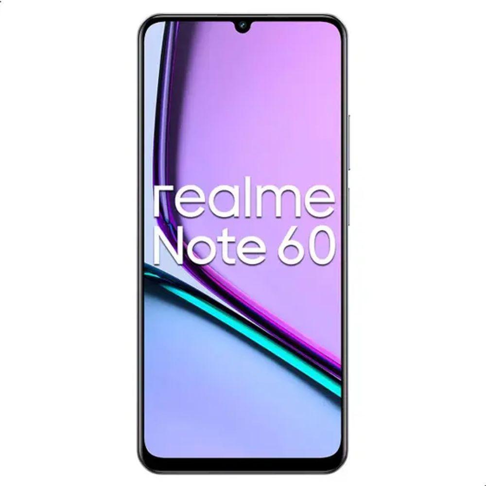 Miniatura Celular Realme Note 60 Dual Sim 128GB 4GB Ram Preto Black