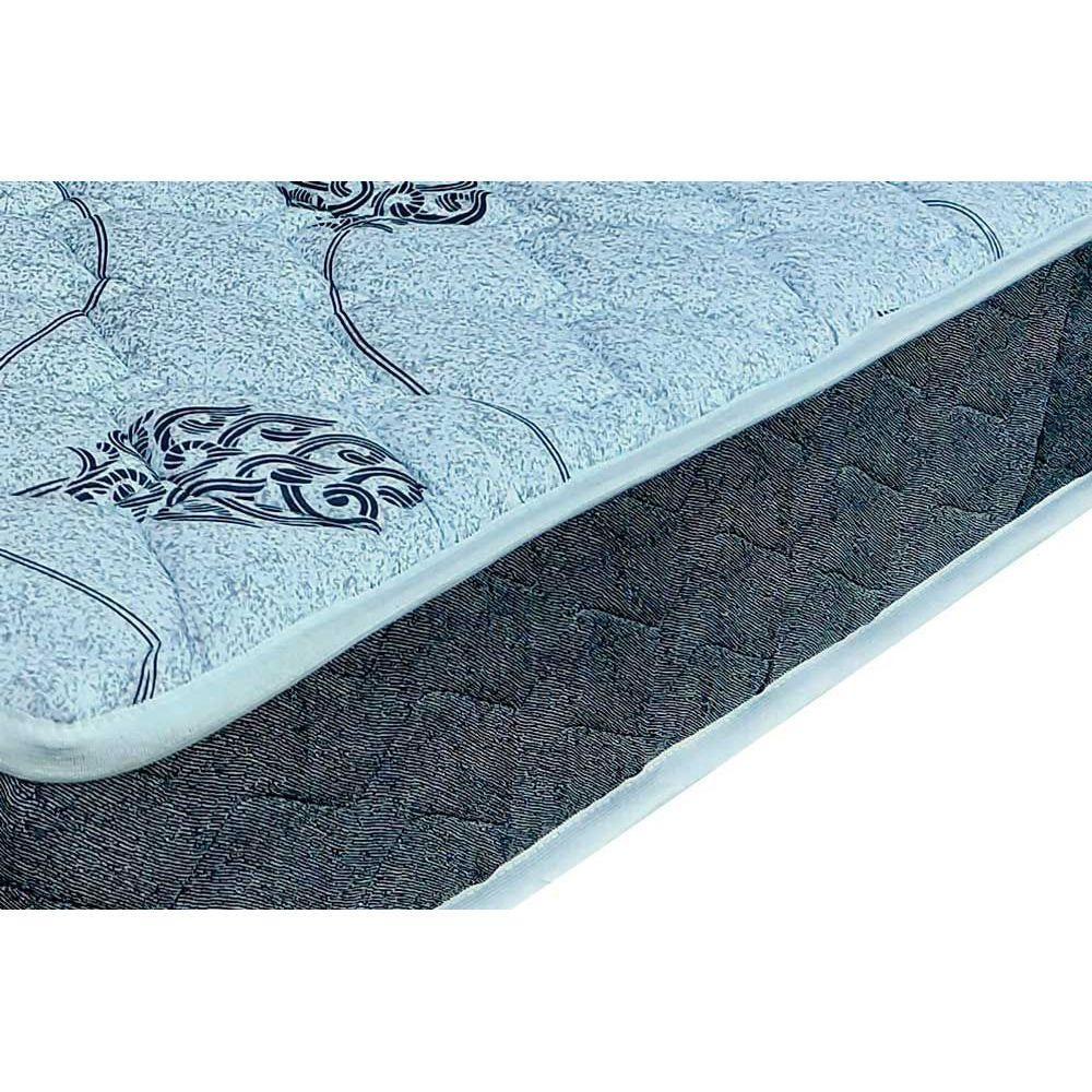 Miniatura Cama Box Baú Queen: Colchão Ortopédico Orthoflex D45 - Ep Cecina + Base Crc Suede Black(158x198)