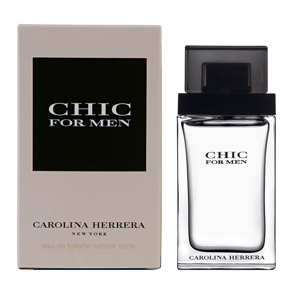 Miniatura Chic For Men Carolina Herrera - Perfume Masculino - Eau de Toilette 100ml