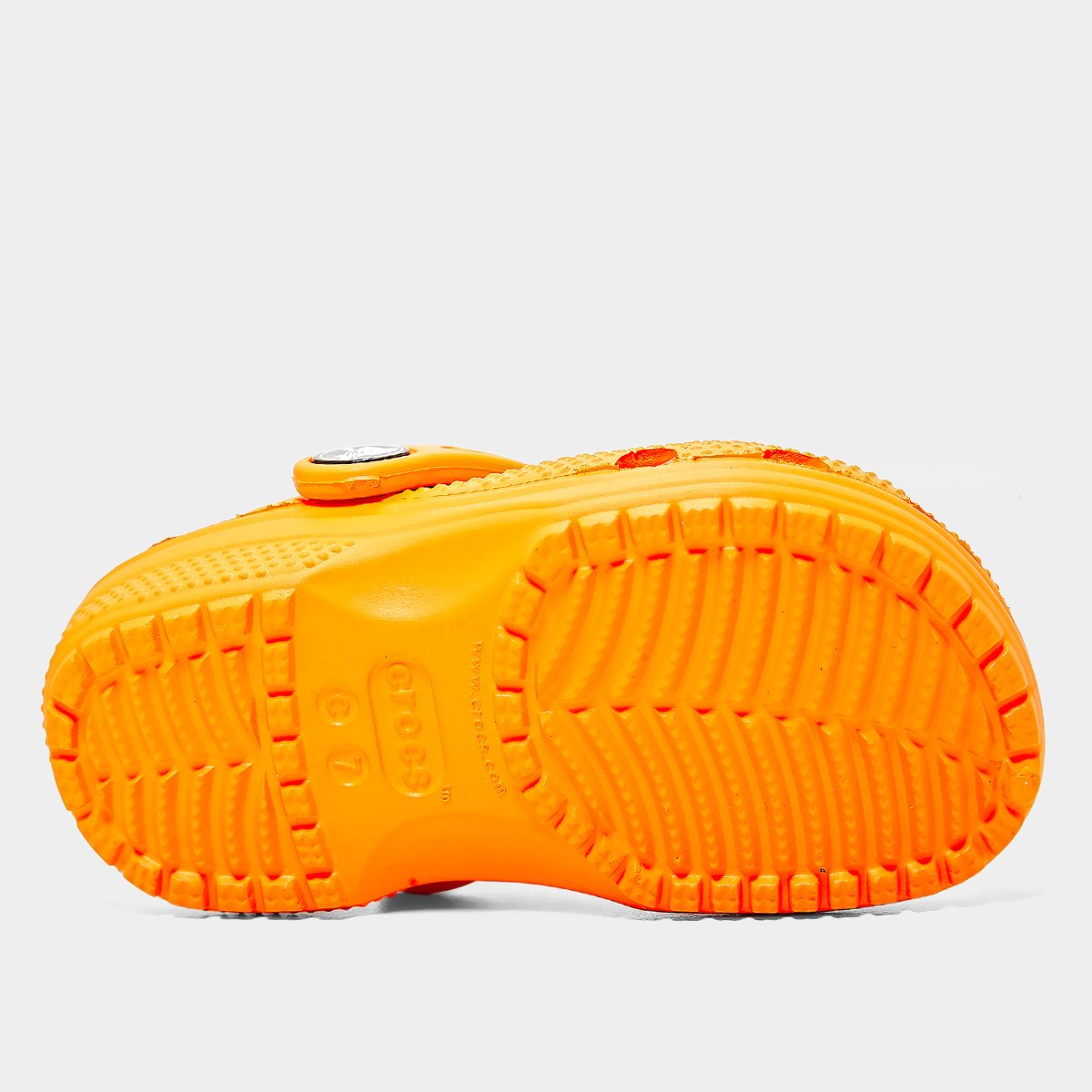 Miniatura Crocs Classic Clog T Menino Laranja - 22