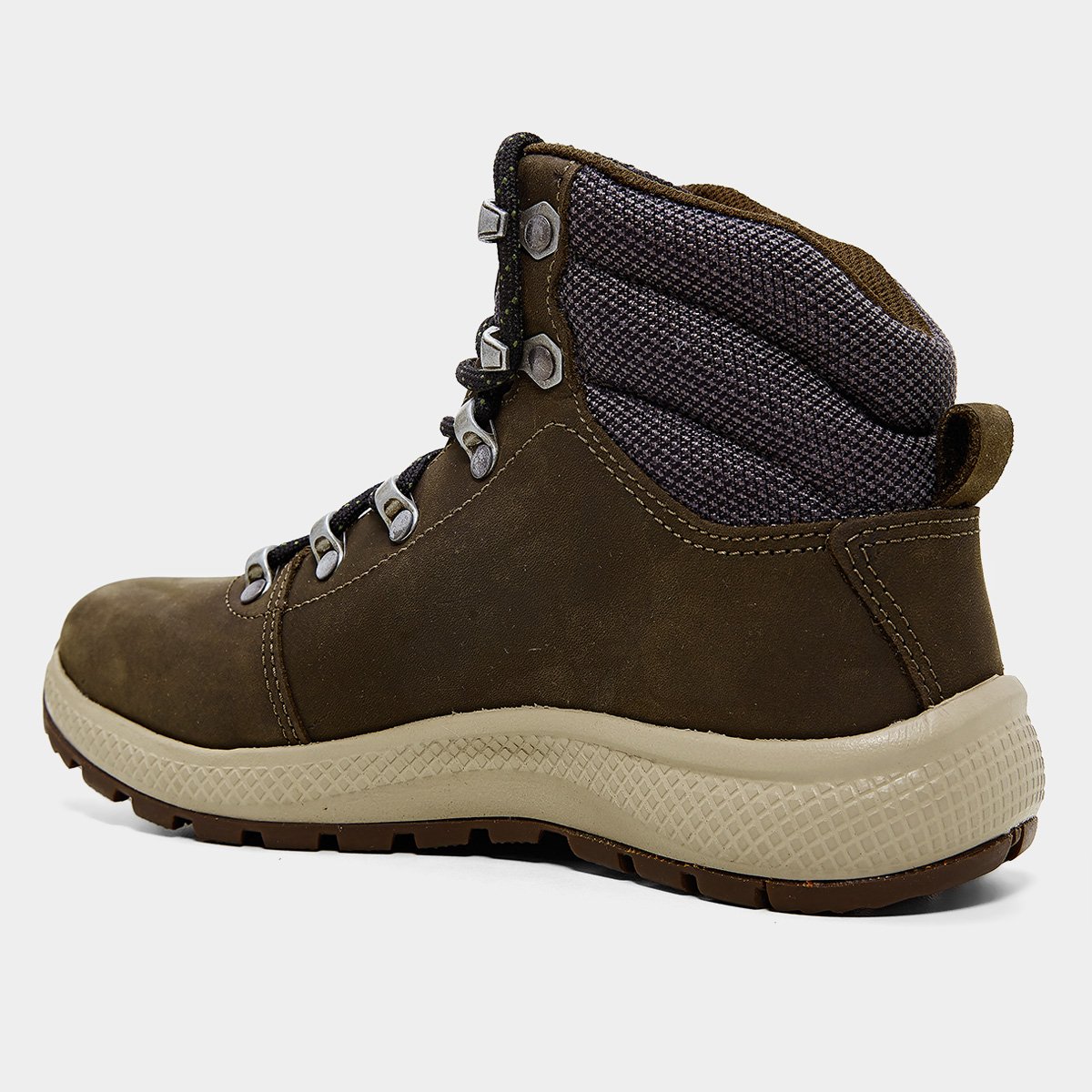 Miniatura Bota Macboot Batu 14 Feminina Cinza+Bege - 34