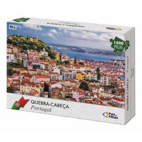 Miniatura Quebra Cabeça Portugal 1000 Peças Premium 54X74Cm 138261