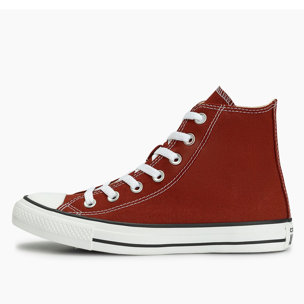 Miniatura Tênis Converse All Star Chuck Taylor Cano Alto Vermelho Escuro - 35