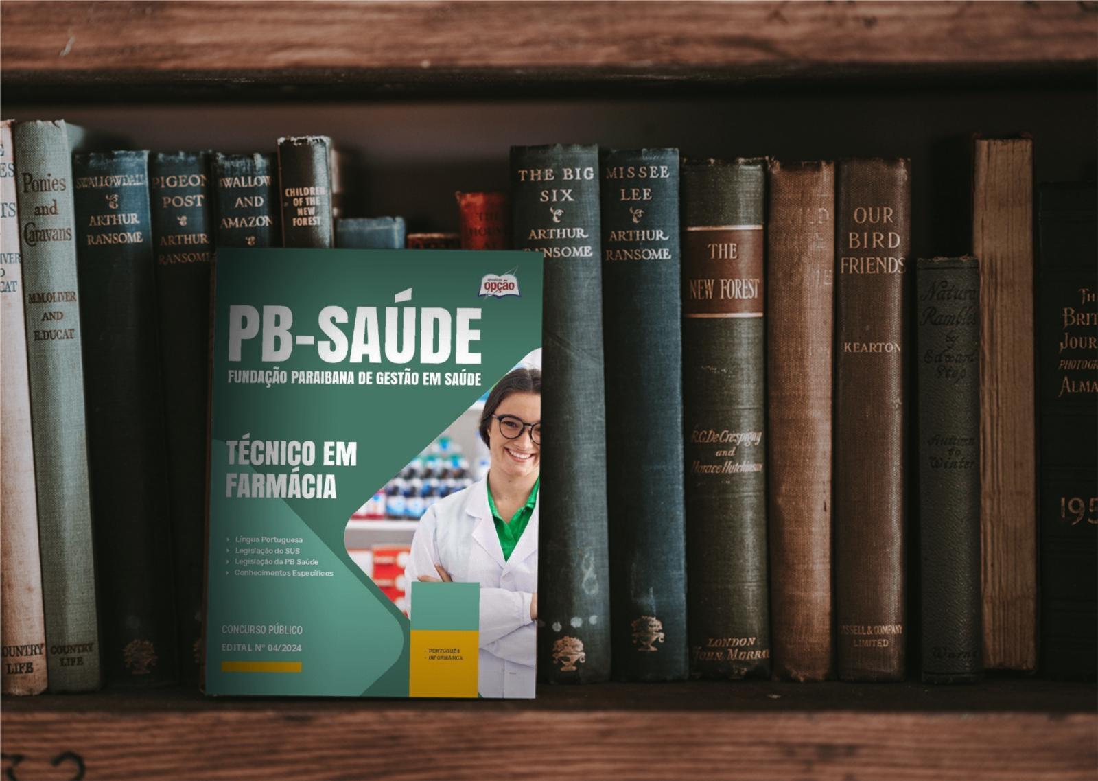 Miniatura Apostila Pb Saúde 2024 - Técnico Em Farmácia