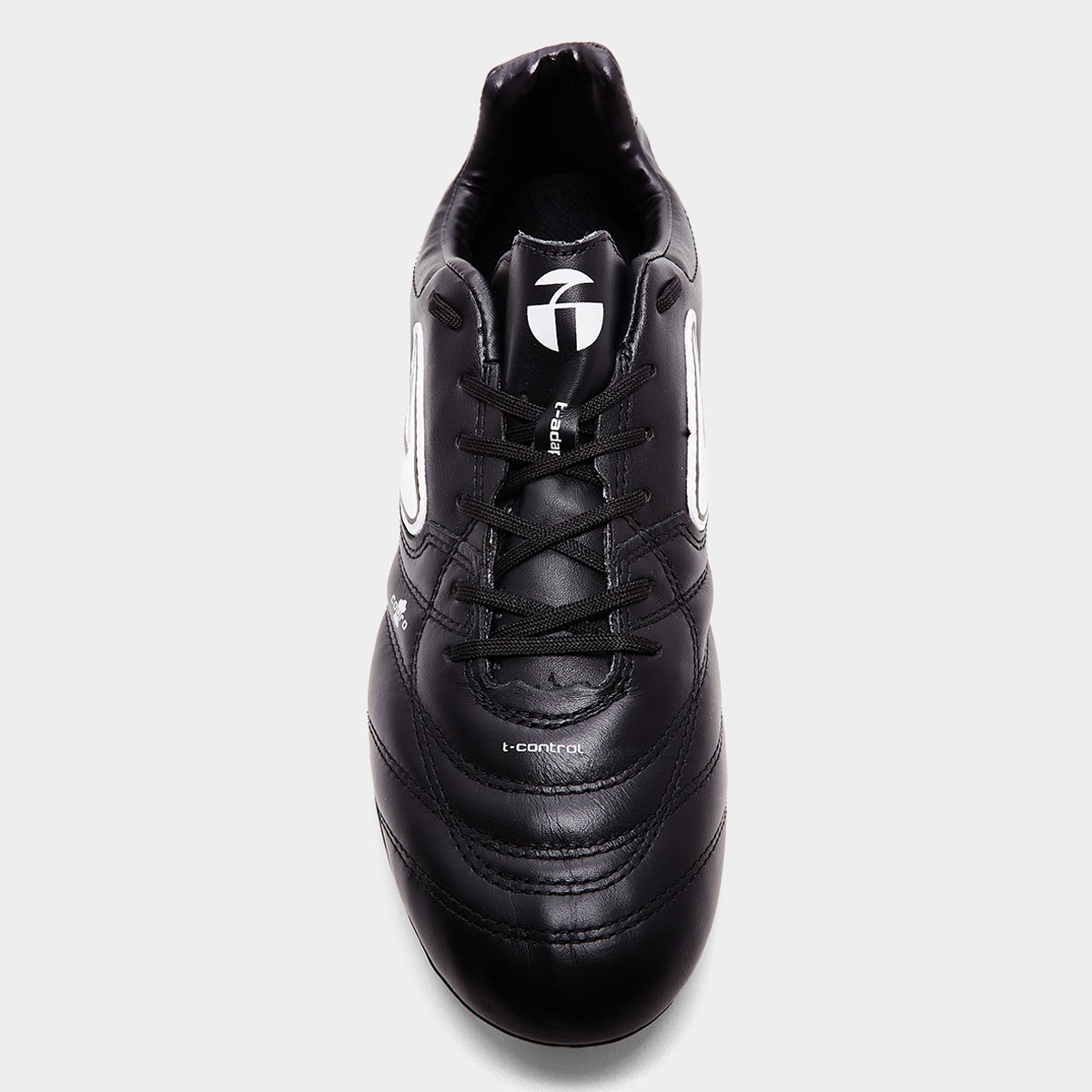 Miniatura Chuteira Campo Topper Maestro PRO V Masculina Preto+Branco - 37
