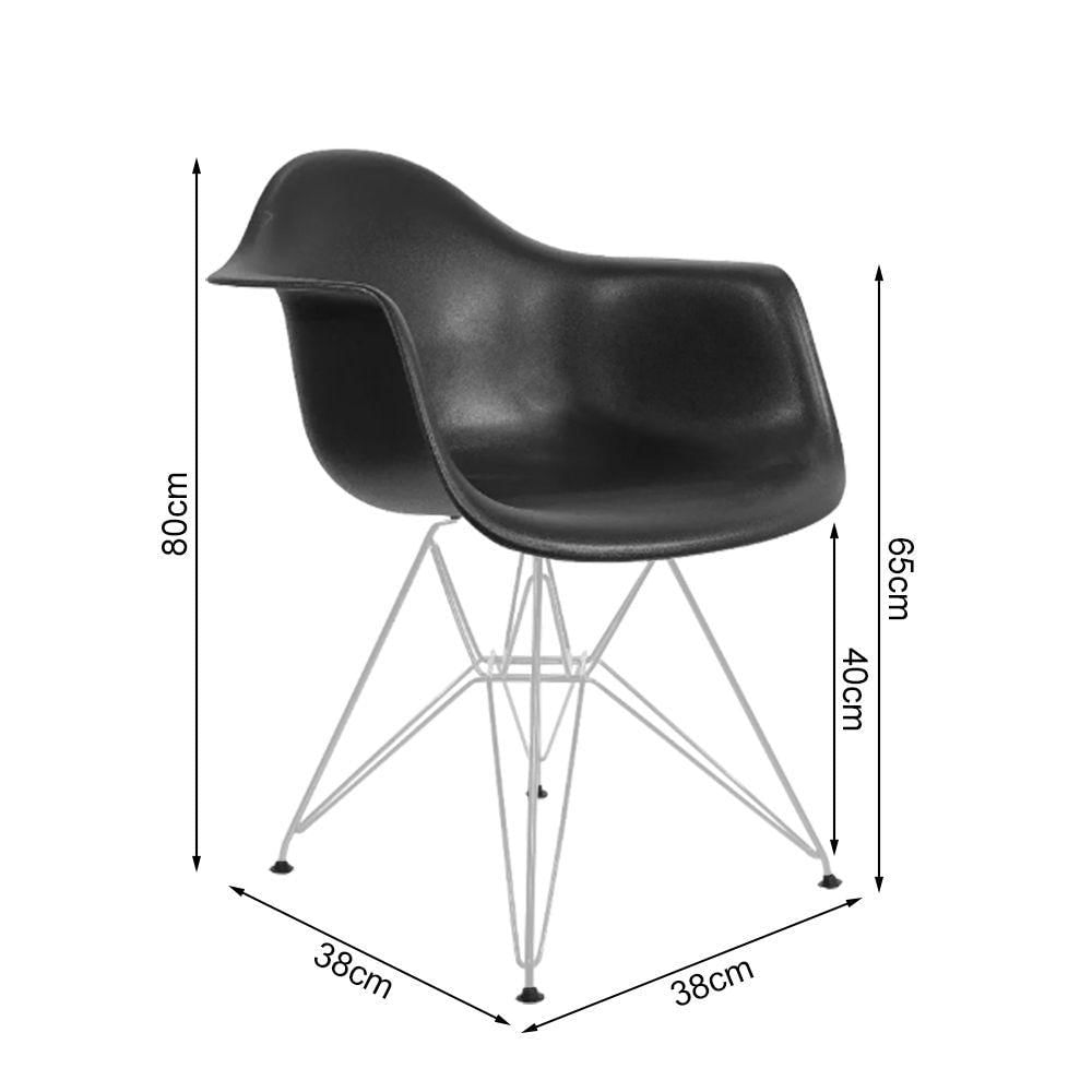 Miniatura Escrivaninha Industrial Office Estudo Malta Canela 137X53Cm Com 1 Poltrona Preta Base F Marrom