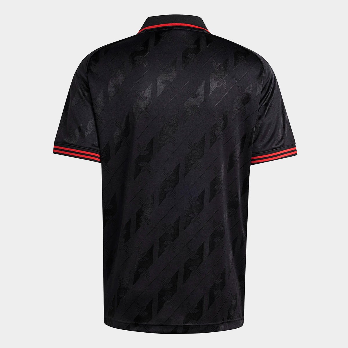 Miniatura Camisa Flamengo Lifestyler 25/26 Adidas Masculina Preto - EGG
