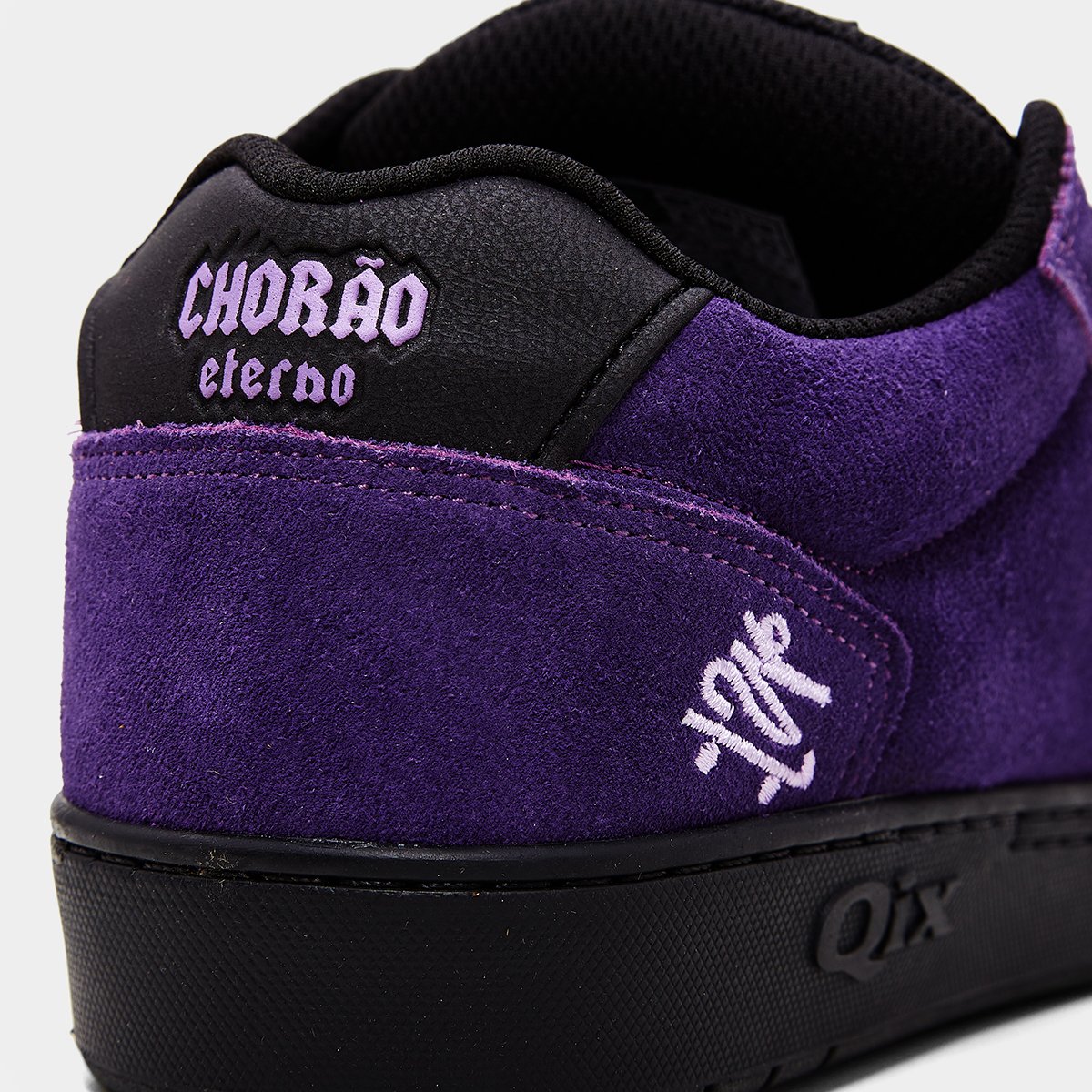 Tênis Qix Allan Mesquita Roxo+Preto - 35