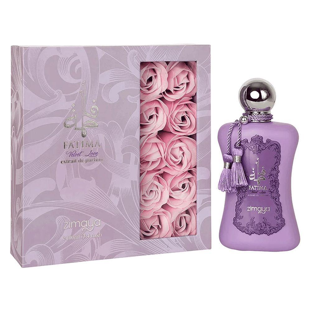 Miniatura Zimaya Fatima Velvet Love Extrait De Parfum - Perfume Feminino 100ml