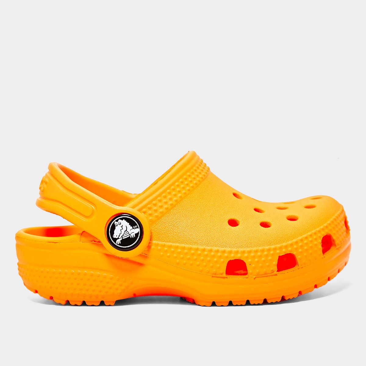 Miniatura Crocs Classic Clog T Menino Laranja - 22
