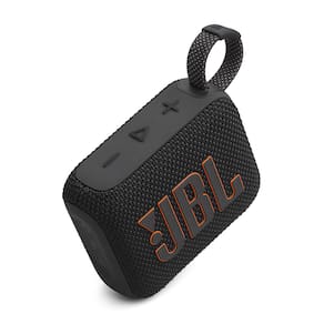 Miniatura Caixa de Som Portátil JBL GO 4 com 4,2 W RMS, Bluetooth 5.3 e Resistência à Água IP67 - Preta