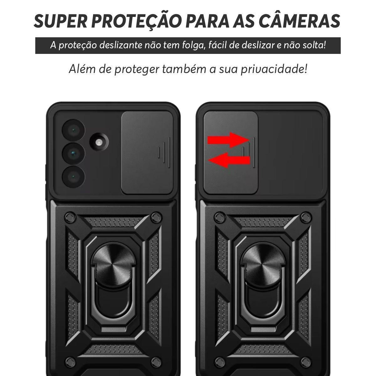 Miniatura Capa Capinha Case Para Samsung Galaxy A36 Protetora Militar