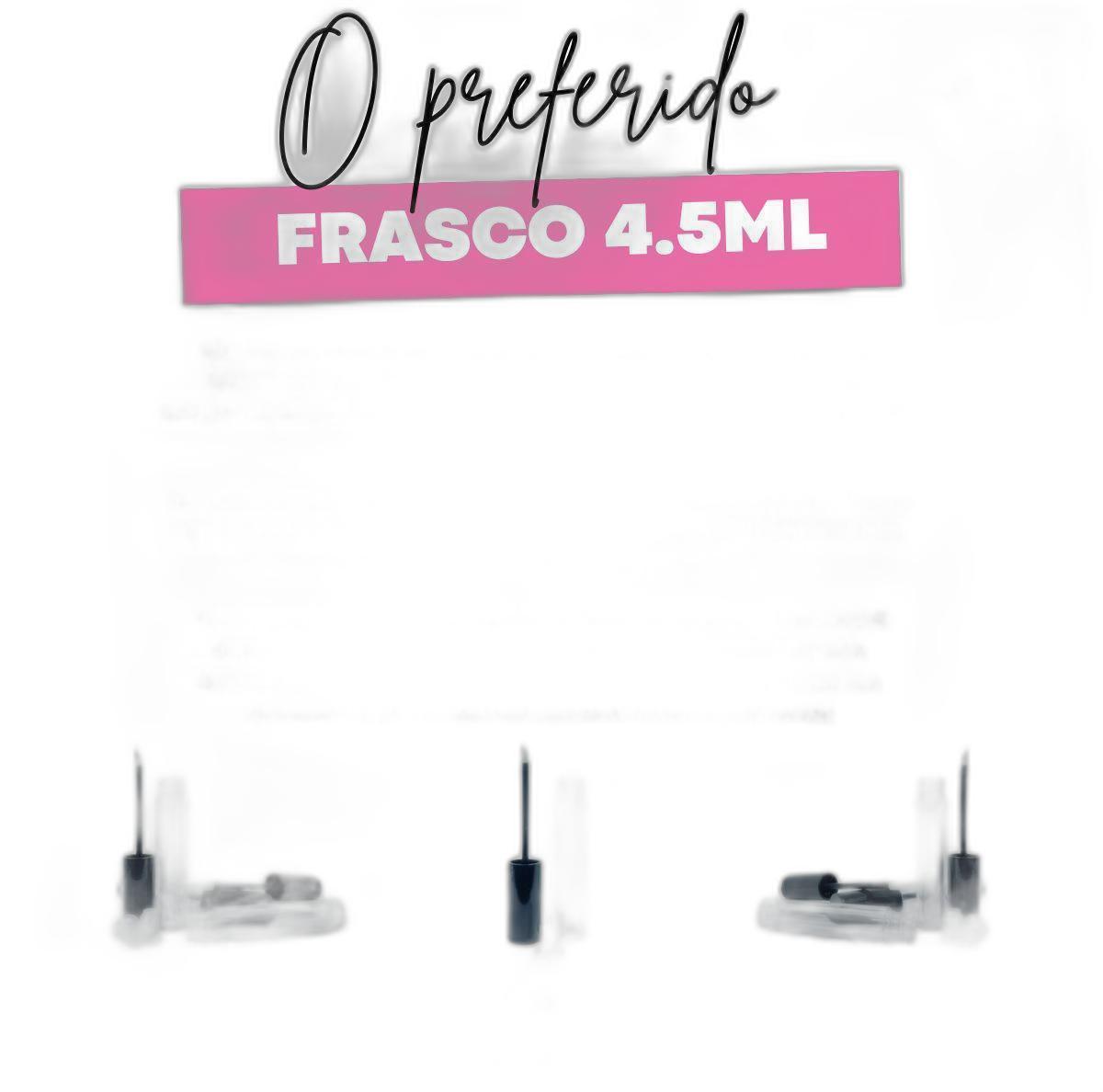 Gloss Labial Embalagem Vazia Frasco Redondo 4,5Ml - 25 Und