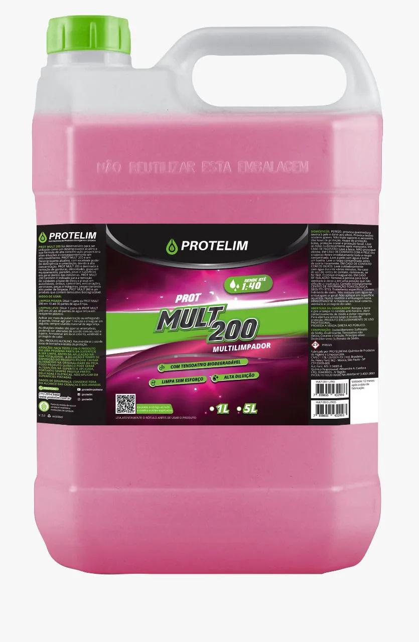 Miniatura Desengraxante Prot Mult 200 Limpador Multiuso 5L Protelim Desengraxante