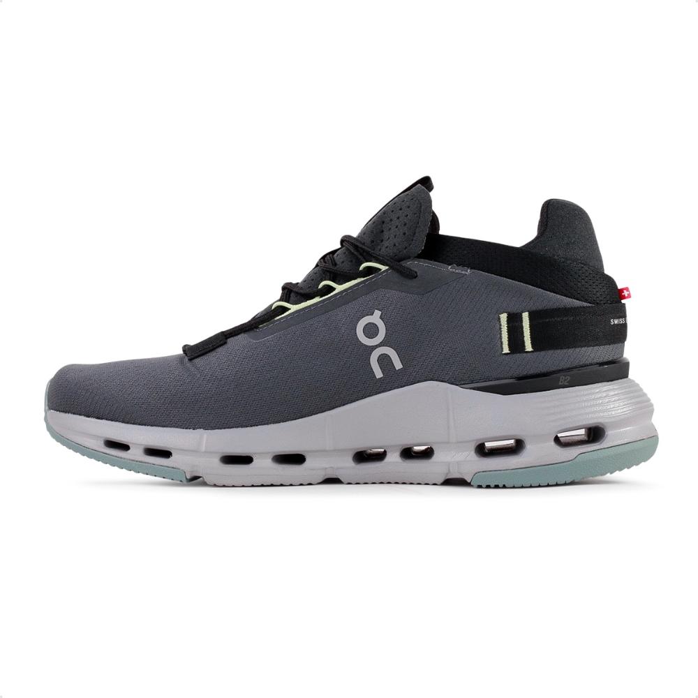 Miniatura Tenis On Running Cloudnova 2 Masculino Chumbo / Cinza - 39