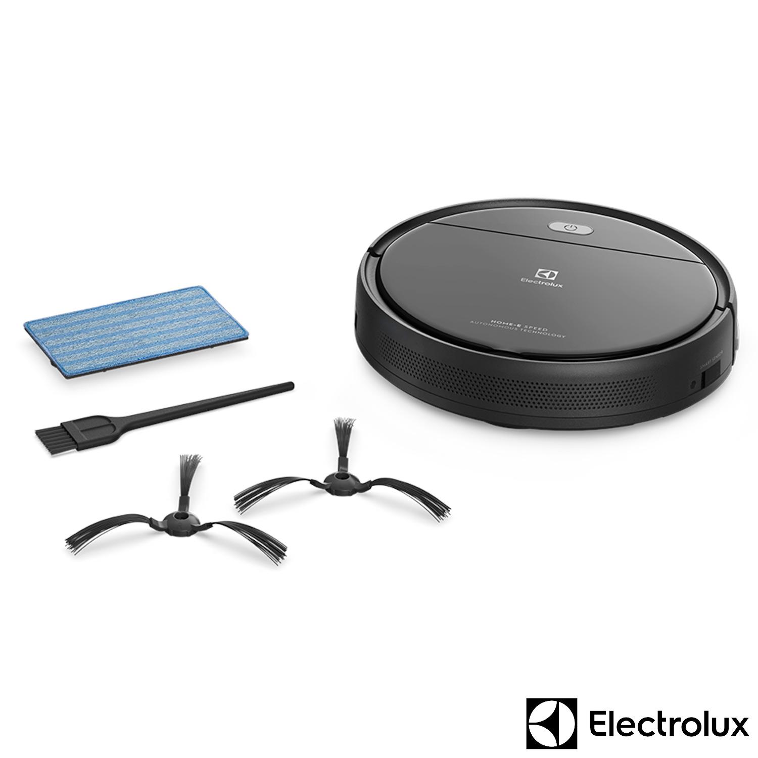 Miniatura Robô Aspirador de Pó Electrolux Home-E Speed Experience Capacidade de 0,2 Litros com Autonomous Technology - ERB10 Bivolt