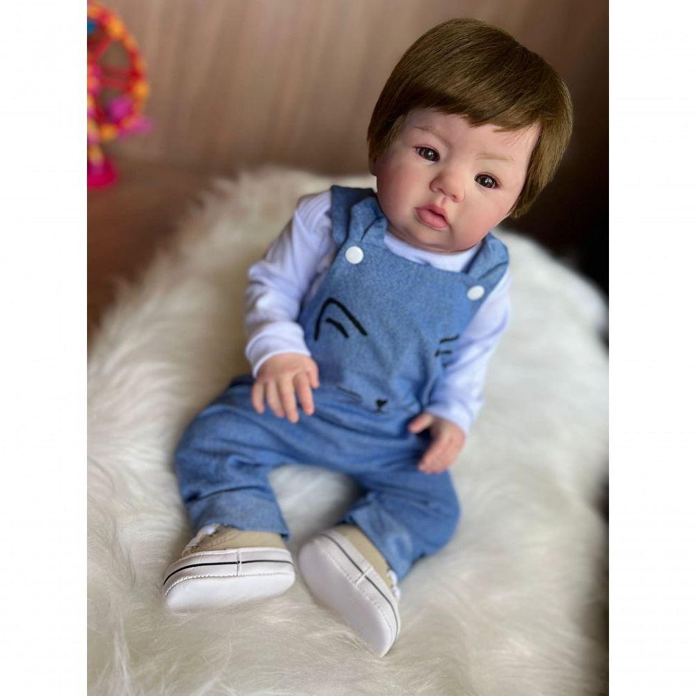 Bebê Reborn Theo - Kit Simples Corpo Do Bebê Vinil