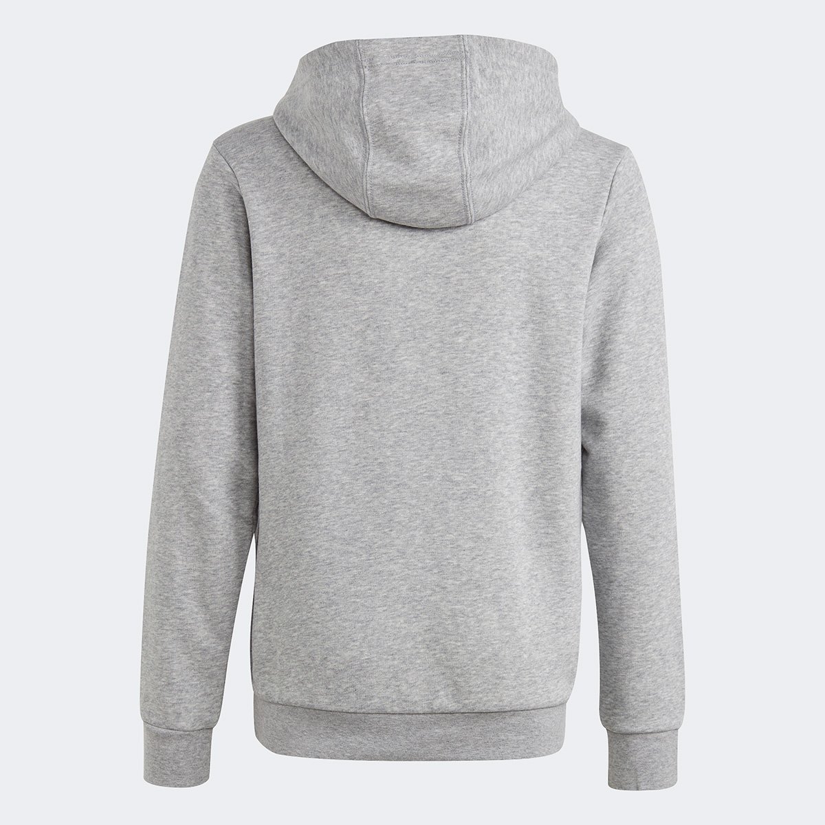 Miniatura Blusa Moletom Juvenil Adidas Big Logo com Capuz Cinza Claro - 11/12A