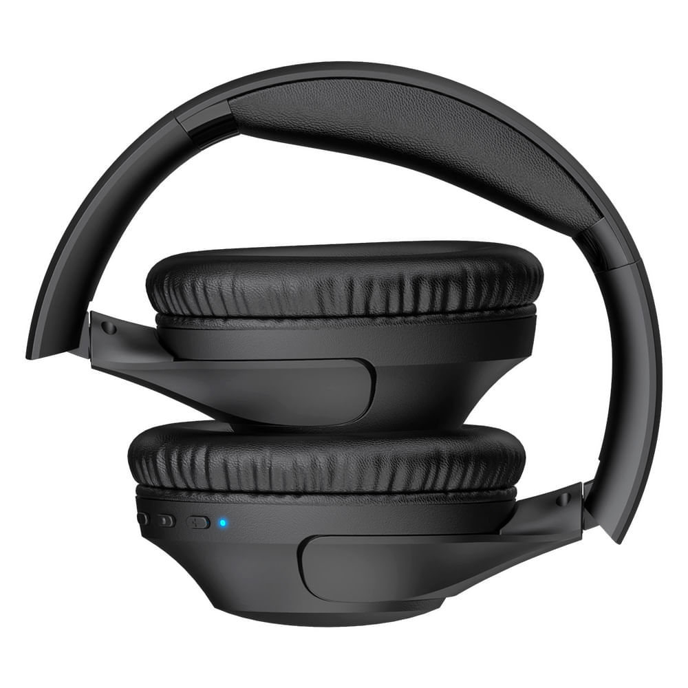 Fone de Ouvido sem Fio Geonav AerMood Over-Ear com Bluetooth Preto - AER14