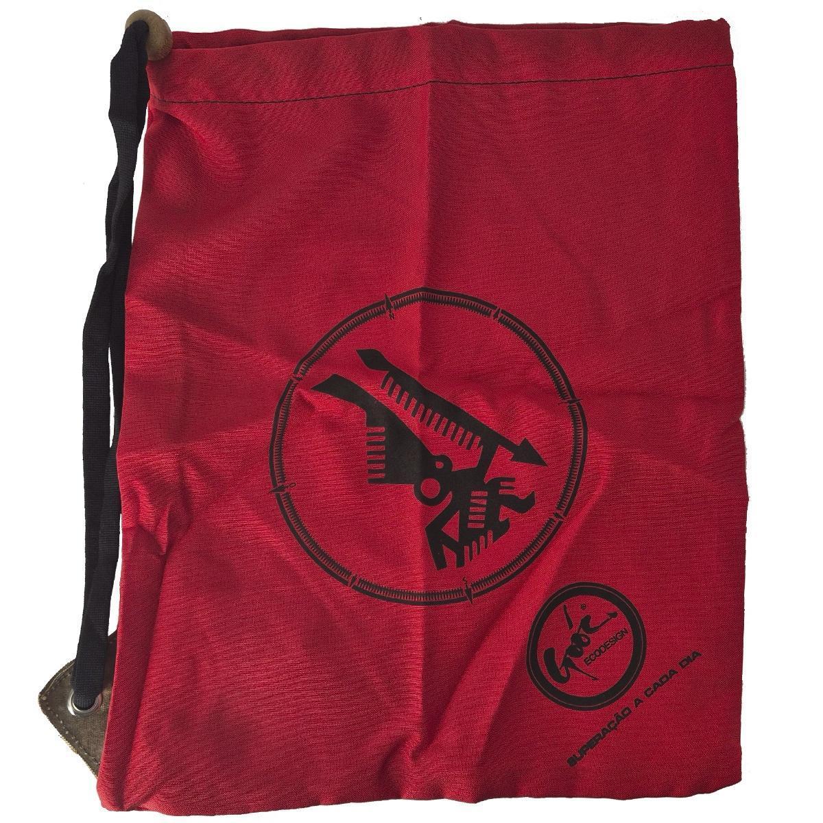 Miniatura Mochila Saco - Sacochila Goóc Ecodesign Esportiva