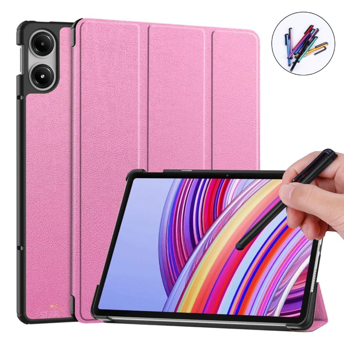 Miniatura Capinha Couro Premium Para Xiaomi Redmi Pad Pro 12.1+ Caneta