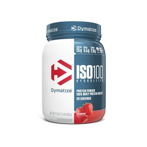 Miniatura Dymatize Iso 100 - Hidrolisado E Isolado - 600G - Morango