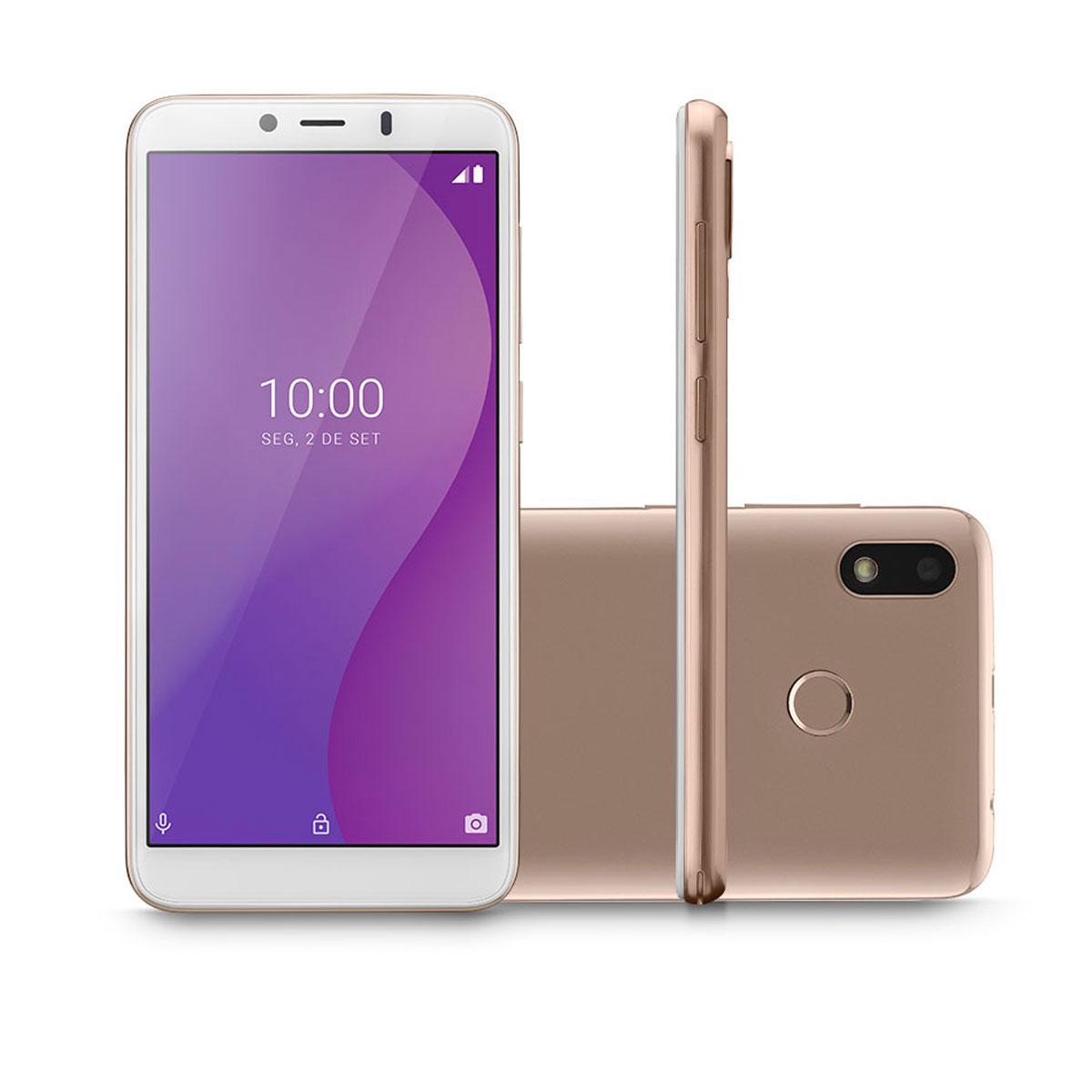 Miniatura Celular Smartphone 4 G 32 Gb 5.5" Octa Core P9133 Dourado
