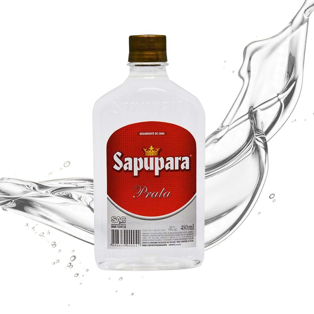 Miniatura Aguardente Ypioka Sapupara Prata Meiota Marcante 480Ml