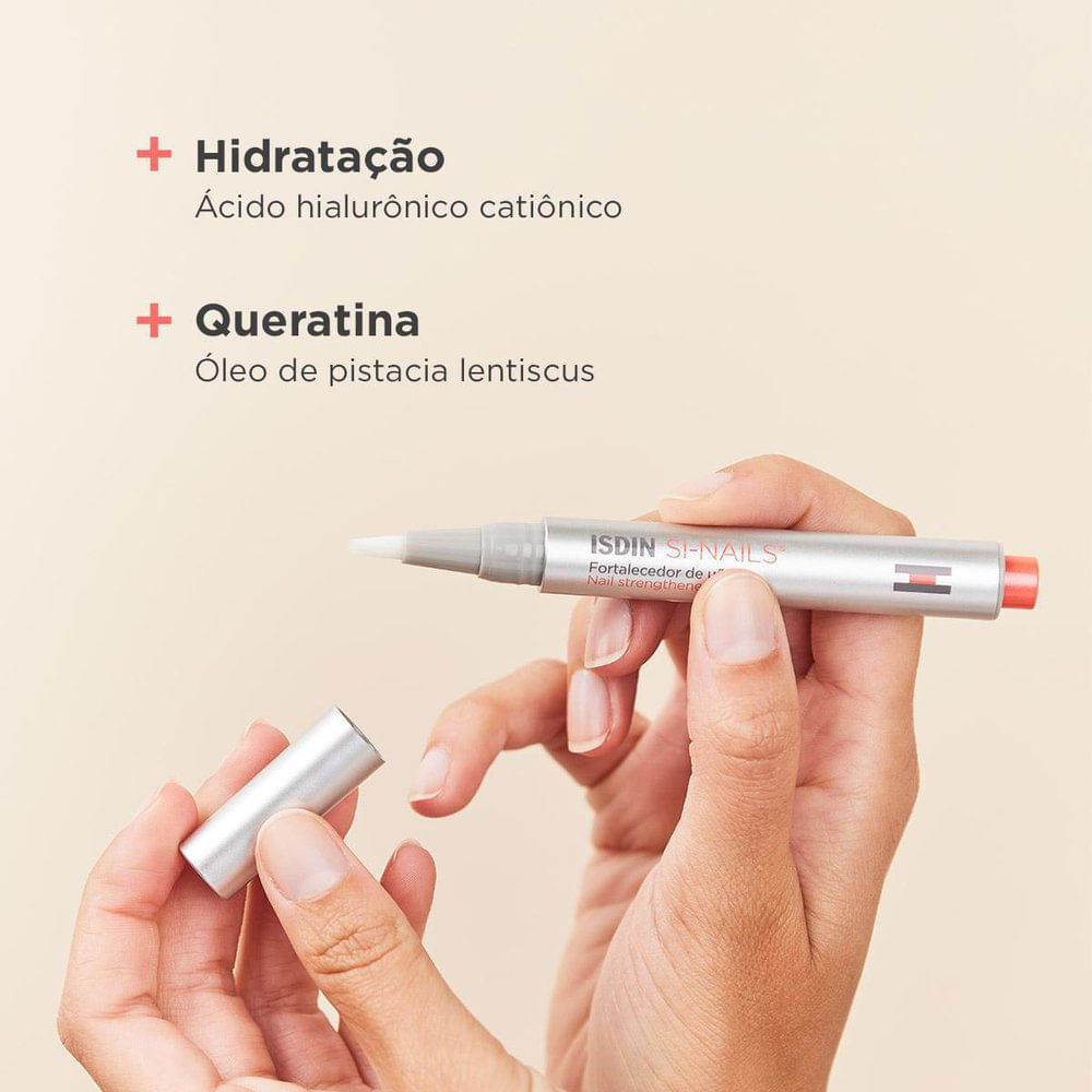 Miniatura Caneta Fortalecedora de Unhas Frágeis Isdin Si-Nails 2,5ml