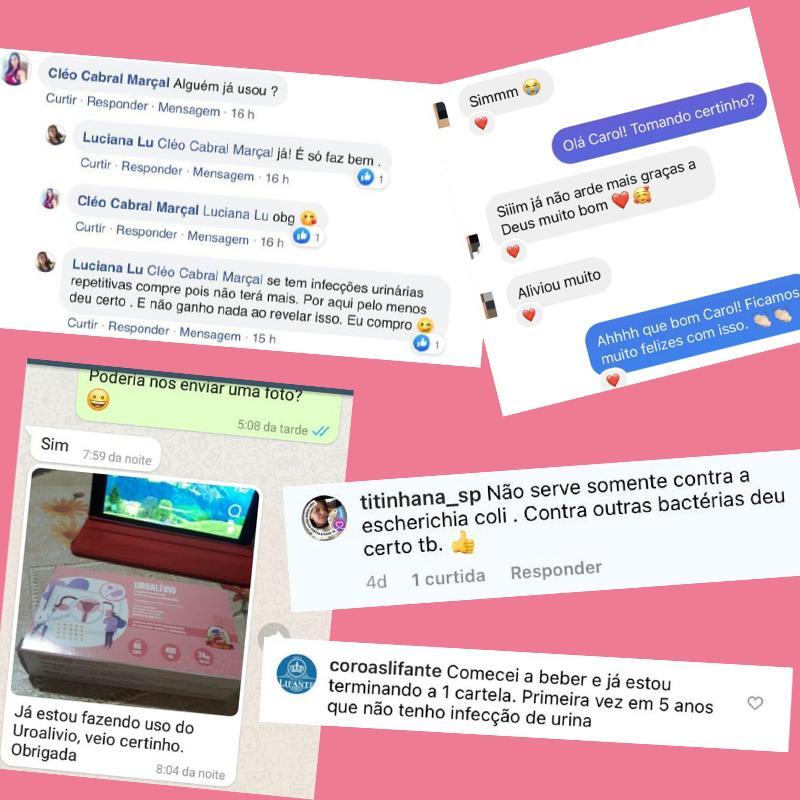 Miniatura Uroalívio 60 Capsulas Para Infecção Urinária