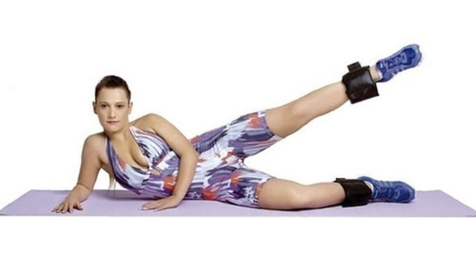 Kit Ginástica Para Treino Com Colchonete + Corda + Caneleira