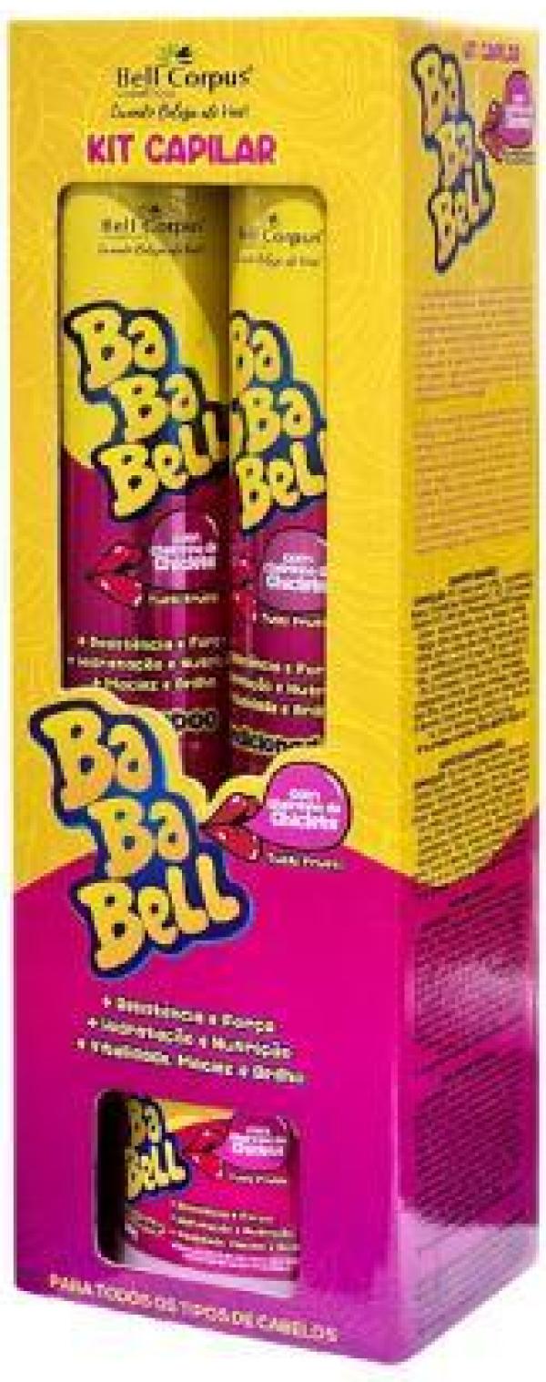 Miniatura Kit Bababell - Shampoo, Condicionador, Máscara, Finalizador