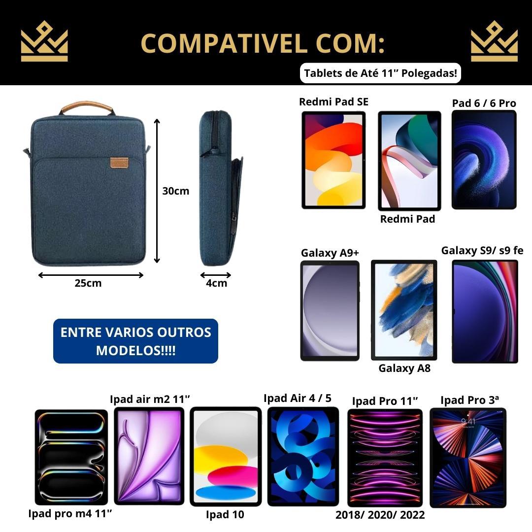 Miniatura Bag Slim Para Tablet Galaxy Tab A8/ Galaxy S9 11/ S9 Fe 10,9