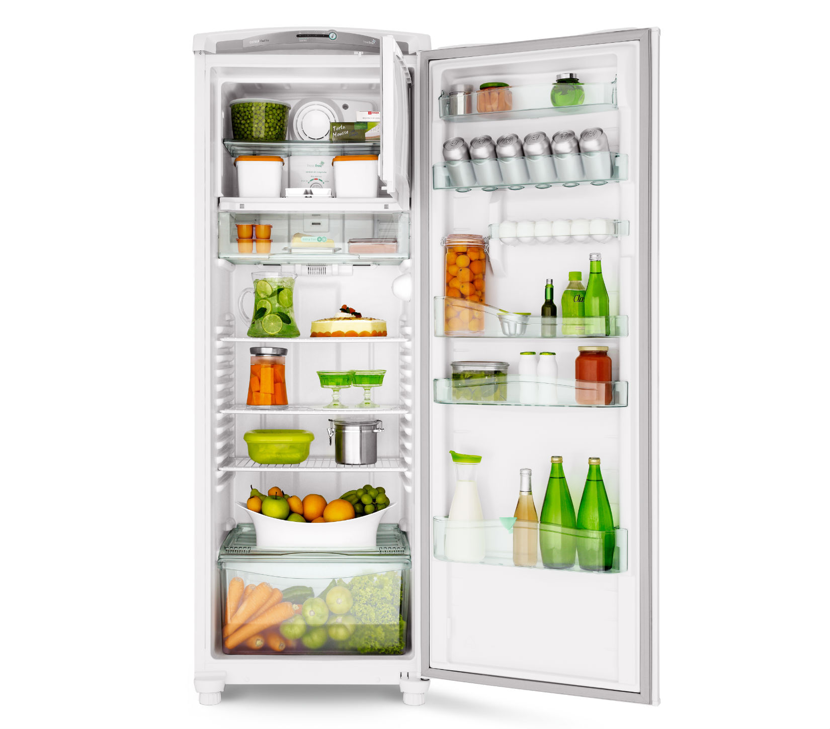 Geladeira Consul Frost Free 342 litros Branca com Gavetão Hortifruti 110V
