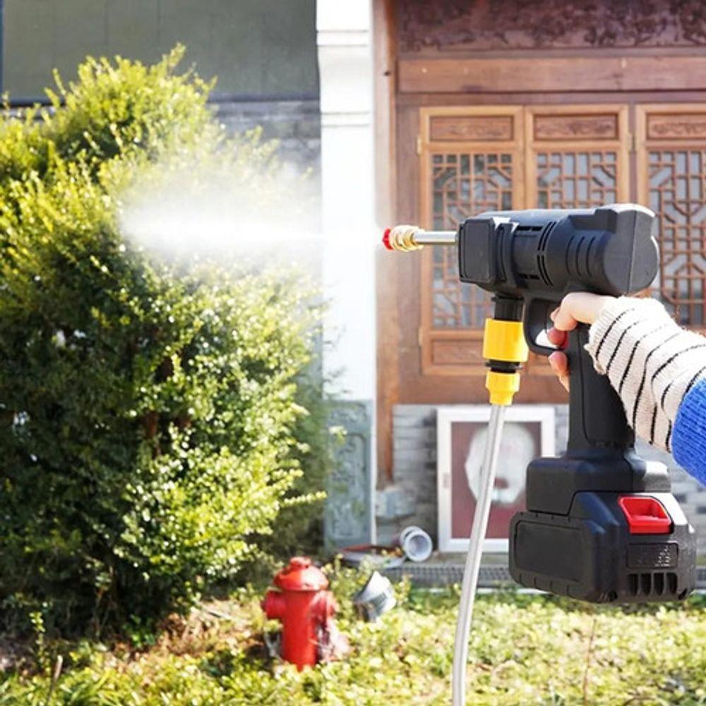 Miniatura Lavadora De Alta Pressão Pistola Lava Jato Recarregável