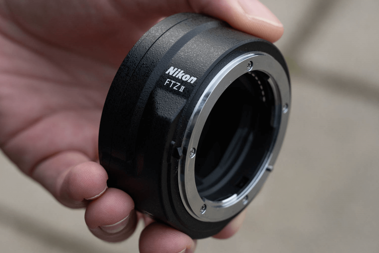 Miniatura Adaptador de Montagem Nikon FTZ II Lentes F em Câmeras Nikon Z-Mount
