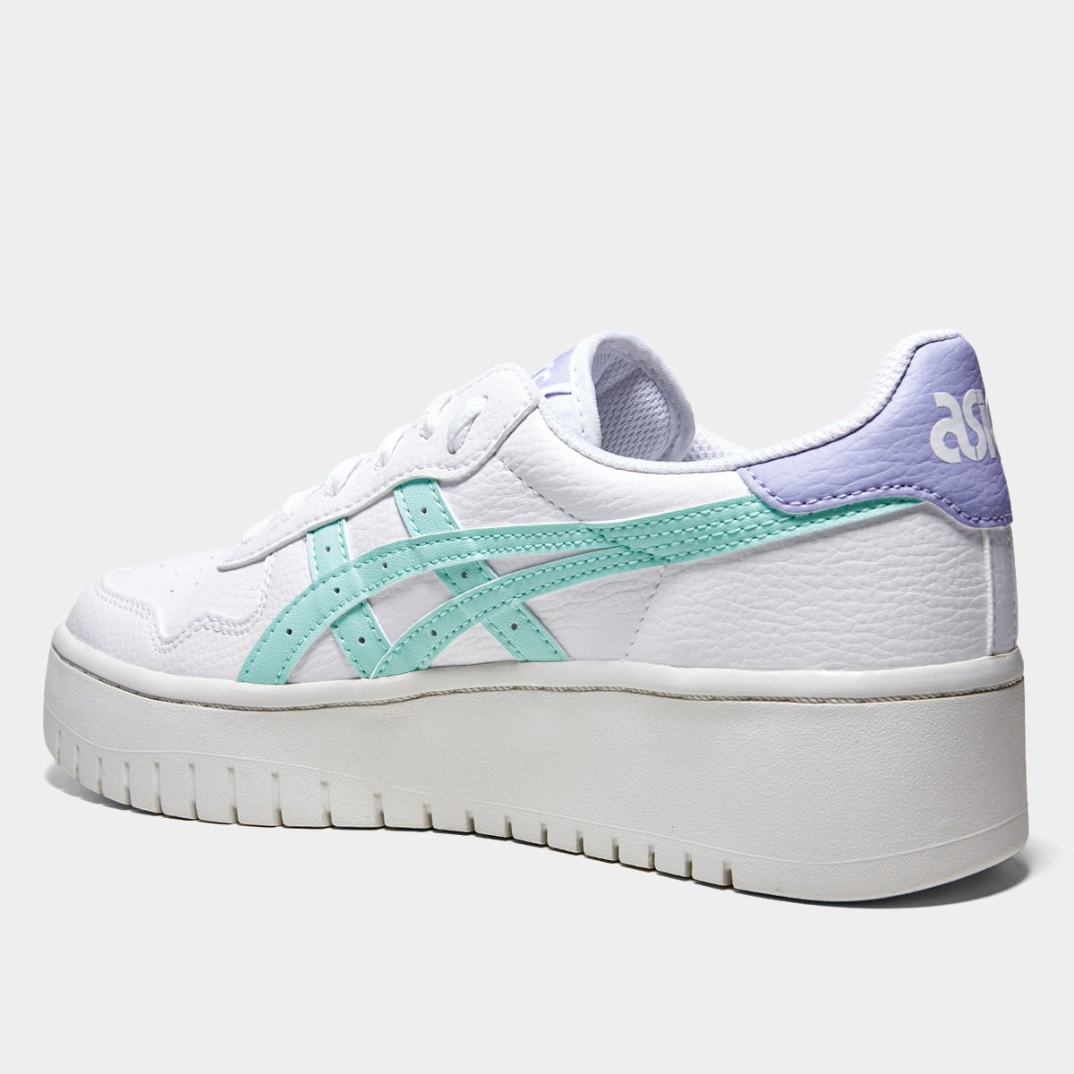 Miniatura Tênis Asics Japan S PF Feminino Branco+Azul Claro - 34