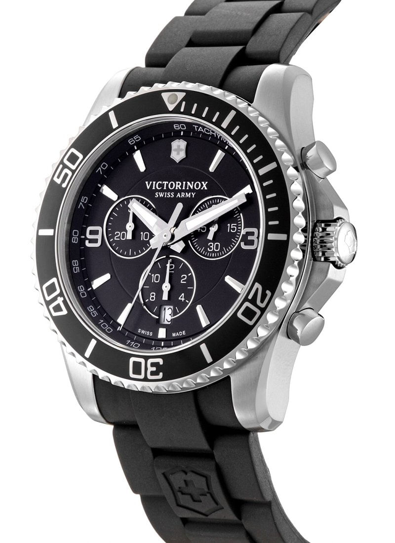 Miniatura Relógio Victorinox Maverick Chronograph Preto 241696