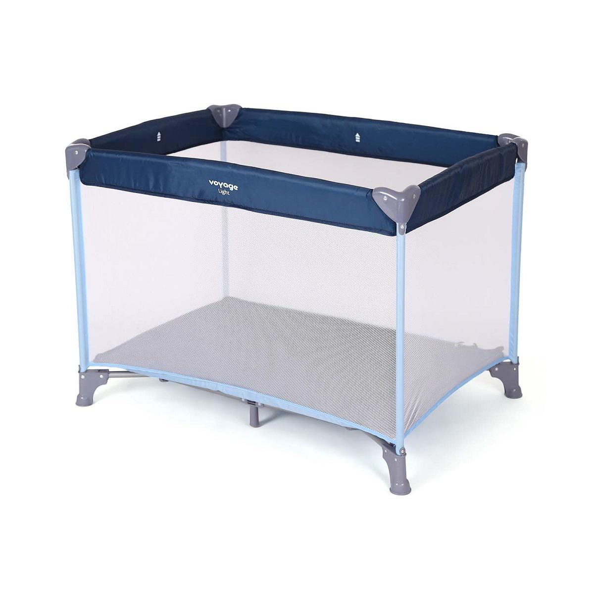 Miniatura Berço Portátil Light 0 À 15 Kg - Azul - Voyage