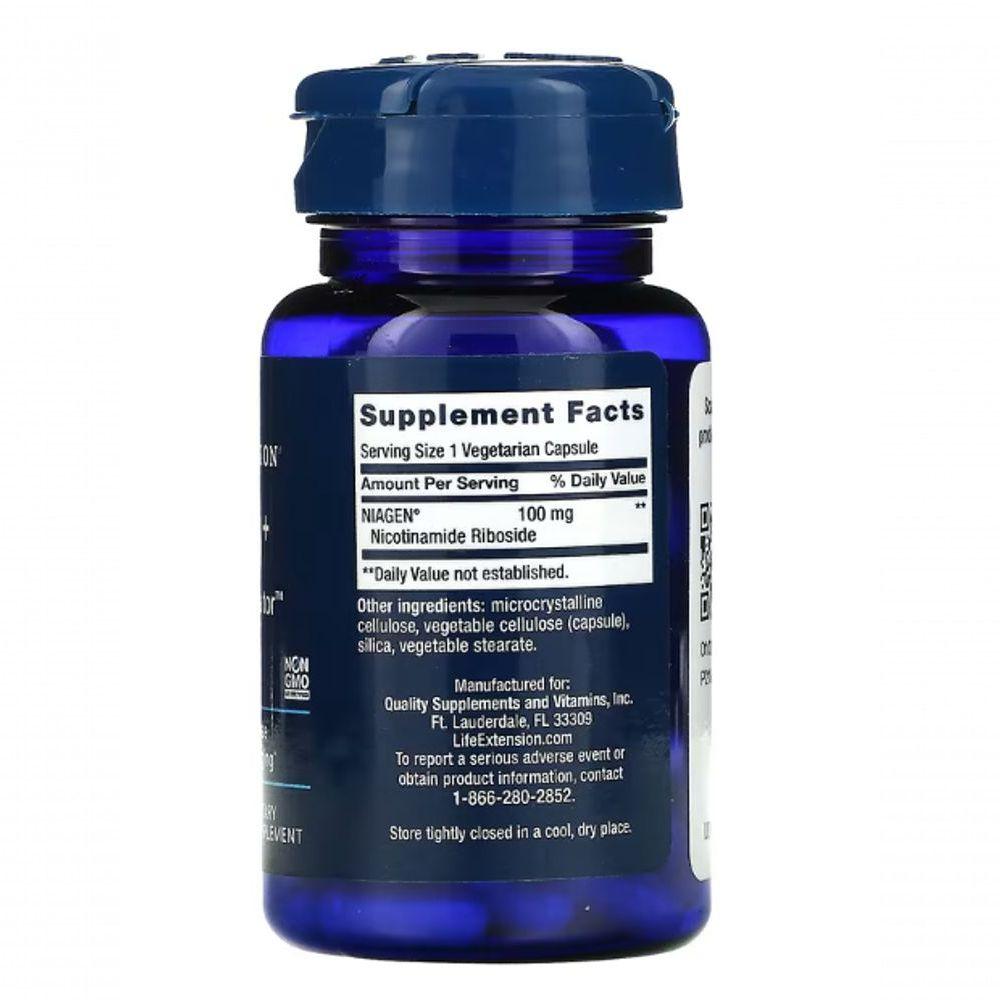 Miniatura Nad+ Cell Regenerator, 100mg, 30 Cápsulas, Life Extension