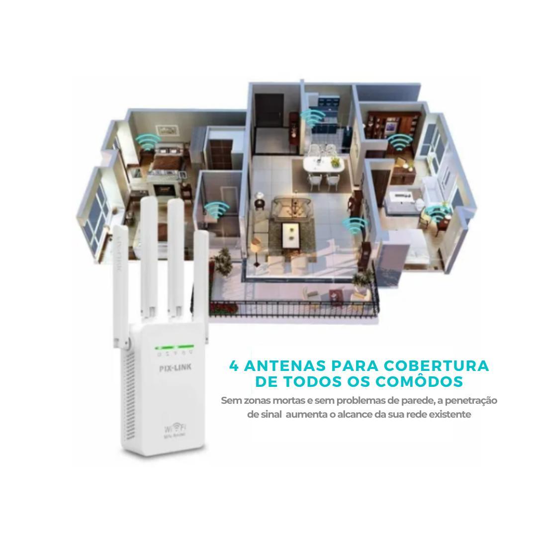 Repetidor Wi-Fi 2800M - Cobertura Total E Conexão Estável